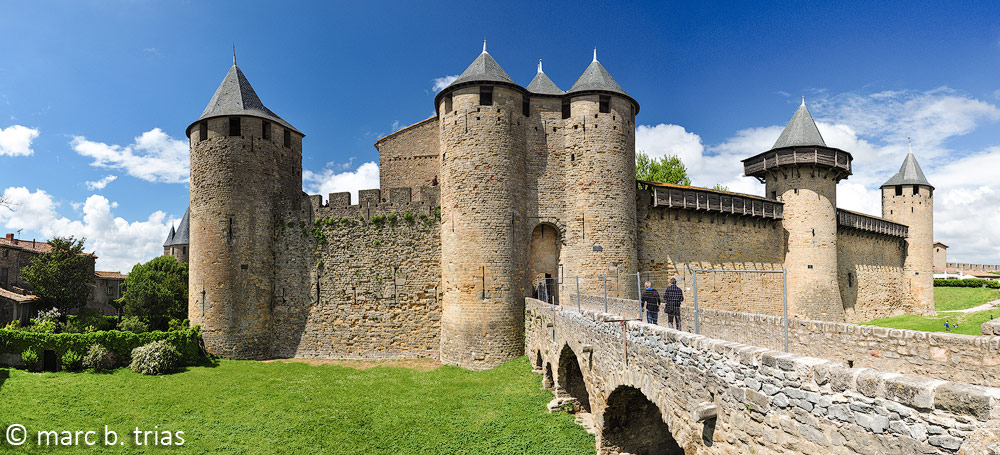 Les muralles del castell de Carcassona