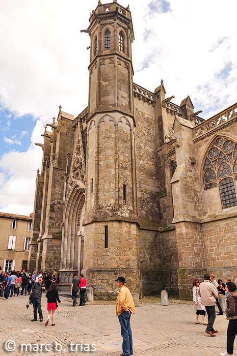 Façana de la basílica de Sant Nazari