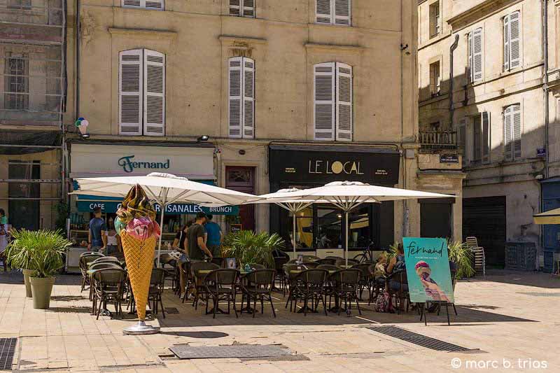 Gelateria Fernand de la place Fernand Lafargue