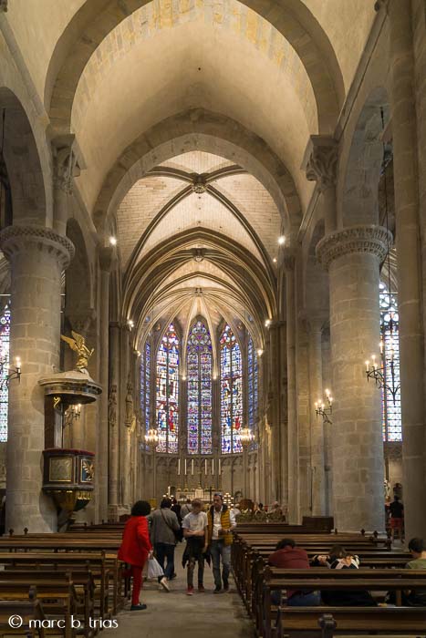 Basílica de Sant Nazari per dins