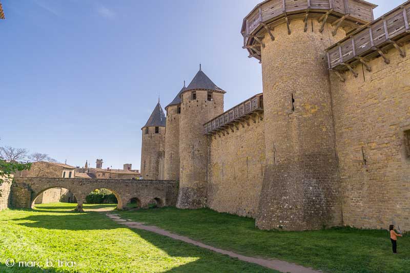 Castell Comtal des del fossat